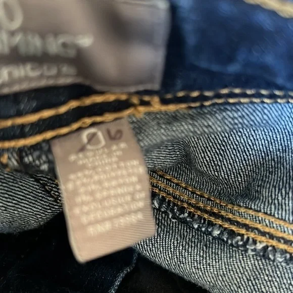 CHICOS STRAIGHT LEG SO SLIMMING JEANS size 0/6 - Picture 10 of 10